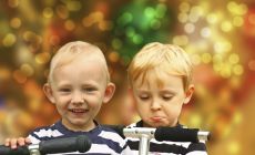 Happy boy, sad boy on scooter – Handling kids’ present expectations at Christmas
